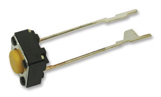 OMRON ELECTRONIC COMPONENTS B3F6052 Tactile Switch, B3D Series, Top Actuated, Through Hole, Plunger for Cap, 150 gf, 50mA at 24VDC