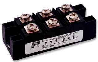 VISHAY VS-160MT80KPBF Bridge Rectifier, Three Phase, 800 V, 160 A, Module, 6 Pins, 1.49 V