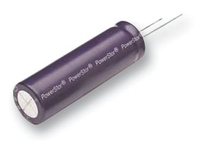 EATON ELECTRONICS HB1030-2R5106-R Supercapacitor, PowerStor®, EDLC, 10 F, 2.5 V, Radial Leaded, -10%, +30%, 5 mm, 1000 hours @ 70°C