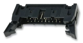 AMPHENOL COMMUNICATIONS SOLUTIONS T816126A1R101CEU Pin Header, Wire-to-Board, 2.54 mm, 2 Rows, 26 Contacts, Through Hole, T816