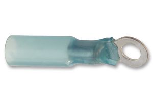 MOLEX 19164-0033 Ring Tongue Terminal, M4, #8, 14 AWG, 1.94 mm², Perma-Seal 19164 Series, Blue