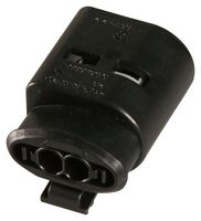 TE CONNECTIVITY - AMP 1-967412-2 Connector Housing, Junior Power Timer, Receptacle, 2 Ways, JPT Socket Contacts