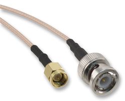 AMPHENOL RF 245101-01-36.00 RF / Coaxial Cable Assembly, 36 ", 914.4 mm, RG316, BNC Straight Plug, SMA Plug, 50ohm, 50 ohm