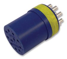 AMPHENOL INDUSTRIAL 97-20-33S Circular Connector Insert, Mil-C-5015 Equivalent, 97, 11 Contacts, Socket, Solder