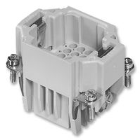 AMPHENOL SINE/TUCHEL C146 10A024 000 9 Heavy Duty Connector, heavymate DD Series, Insert, 24+PE Contacts, E6, Plug