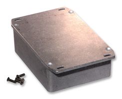 HAMMOND 1590BBSFL Metal Enclosure, Shielded, Diecast, Flanged Lid, IP54, Small, Diecast Aluminium, 120 mm, 94 mm