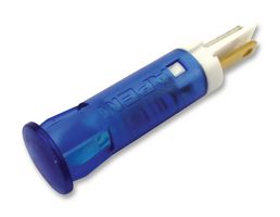 APEM QS81XXHB110 LED Panel Mount Indicator, Snap-in, Blue, 110 VAC, 8 mm, 6 mA, 1.6 cd, Not Rated