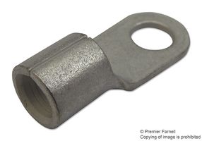 TE CONNECTIVITY - AMP 130554 Ring Tongue Terminal, M6, 1/4", 6 AWG, 15 mm², SOLISTRAND