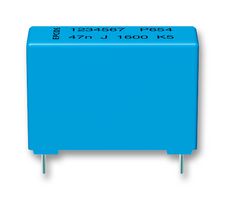 TDK B32654A2333J000 Power Film Capacitor, Metallized PP, Radial Box - 2 Pin, 0.033 µF, ± 5%, Through Hole