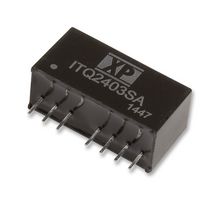 XP POWER ITQ4803SA Isolated Through Hole DC/DC Converter, 1.5kV Isolation, ITE, SIP, 4:1, 6 W, 1 Output, 3.3 V