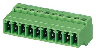 PHOENIX CONTACT 1857964 Pluggable Terminal Block, 3.81 mm, 10 Ways, 28 AWG, 16 AWG, 1.5 mm², Screw
