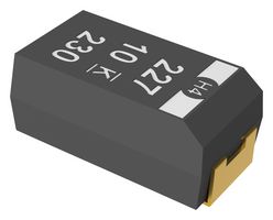 KEMET T502D685K035AG6110 Surface Mount Tantalum Capacitor, 6.8 µF, 35 V, 2917 [7343 Metric], ± 10%, 1.8 ohm, D