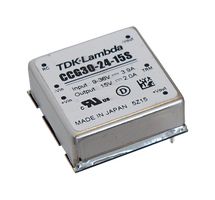 TDK-LAMBDA CCG30-24-05S Isolated Through Hole DC/DC Converter, ITE, DIP, 4:1, 30 W, 1 Output, 5 V