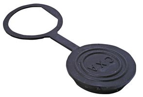 SWITCHCRAFT/CONXALL 6295 Dust Cap / Cover, Dust Cap, CONXALL Mini-Con-X Series Circular Connectors, Rubber Body