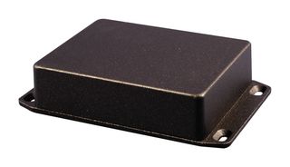 HAMMOND 1590BB2FLBK Metal Enclosure, Wall Mount, Small, Diecast Aluminium, 37.75 mm, 94 mm, 148 mm, IP54