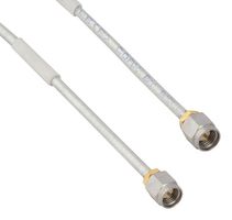 AMPHENOL RF 095-902-450M025 RF / Coaxial Cable Assembly, 50R, 9.84 ", 250 mm, 0.141 Conformable, SMA Straight Plug