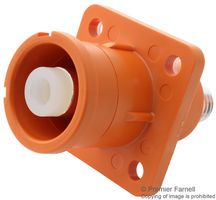 AMPHENOL INDUSTRIAL SLP IR C T P S O 0 High Power Connector, Right Angle, Threaded Post, SurLok Plus, Receptacle, 1 kV, 120 A, Panel Mount