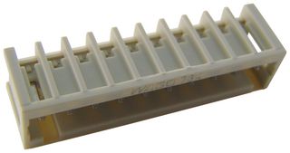 WAGO 734-170 Terminal Block, Header, 3.5 mm, 10 Ways, 10 A, 300 V, Through Hole Right Angle