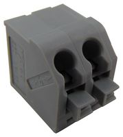 WAGO 250-502 Wire-To-Board Terminal Block, 5 mm, 2 Ways, 20 AWG, 14 AWG, 1.5 mm², Push In