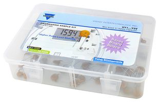 VISHAY VY1-KIT-MS Capacitor Kit, VY1 Series Capacitors, 1nF to 4.7nF, 60 Piece