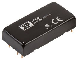 XP POWER JSK5012S15 Isolated Through Hole DC/DC Converter, ITE, DIP, 2:1, 50 W, 1 Output, 15 V