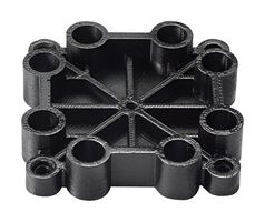 PANDUIT QB-CONN Quick Build™ Harness Board Grid Tile Connector, Black