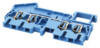 PHOENIX CONTACT 3031319 DIN Rail Mount Terminal Block, 4 Ways, 28 AWG, 12 AWG, 4 mm², Clamp, 24 A
