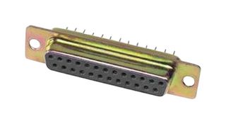 AMPHENOL COMMUNICATIONS SOLUTIONS L77SDC37S D Sub Connector, DB37, Standard, Receptacle, SD, 37 Contacts, DC, Solder Cup