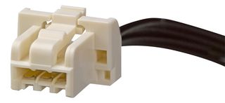 MOLEX 15135-0306 Cable Assembly, CLIK-Mate Plug to CLIK-Mate Plug, 3 Ways, 1.5 mm, 1 Row, 600 mm, 23.6 "