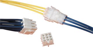 MOLEX 10-84-4020 Pin Header, Wire-to-Board, 6.35 mm, 1 Rows, 2 Contacts, Through Hole Straight, MLX 42002 Series