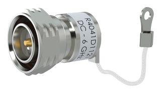 RADIALL R4041D1121 RF Terminator, Coaxial Termination, 4 GHz, 4.3 / 10, Plug, 50 ohm