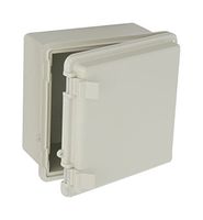 BUD INDUSTRIES NBB-10240 Plastic Enclosure, Indoor, Multipurpose, ABS, 91 mm, 150 mm, 150 mm, IP66