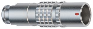 LEMO PHG.1T.304.CLLC60Z Circular Connector, Sealed Circular Connector, 1T Series, Cable Mount Receptacle, 4 Contacts