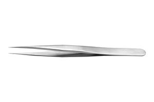 IDEAL-TEK 3.TA Tweezer, Precision, Straight, Pointed, Titanium, 120 mm