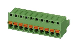 PHOENIX CONTACT 1910393 Pluggable Terminal Block, 5 mm, 6 Ways, 24 AWG, 12 AWG, 2.5 mm², Push In