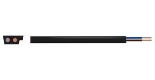 MULTICOMP PRO PP001550 Multicore Cable, AS-I BUS Fieldbus, LSZH, Unscreened, 2 Core, 1.5 mm², 328 ft, 100 m