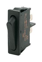 MARQUARDT 01921.1102-02 Rocker Switch, On-Off, SPST, Non Illuminated, Panel Mount, Black, 1900 Series