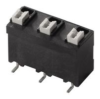 WEIDMULLER 1473880000 Wire-To-Board Terminal Block, 7.5 mm, 6 Ways, 24 AWG, 16 AWG, 1.5 mm², Push In