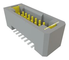 SAMTEC TFM-107-02-L-D-WT Pin Header, Board-to-Board, Wire-to-Board, 1.27 mm, 2 Rows, 14 Contacts, Surface Mount