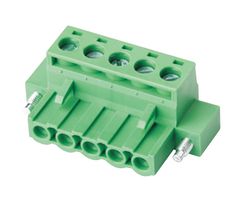 IMO PRECISION CONTROLS 21.950MF/4-E Pluggable Terminal Block, 5.08 mm, 4 Ways, 28 AWG, 14 AWG, 2.5 mm², Screw