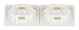 PANDUIT ABM4H-AT-T0 Cable Tie Mount, Adhesive, Screw, 3.9 mm, Black, Nylon 6.6 (Polyamide 6.6), 50.8 mm, 50.8 mm
