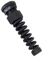 ALPHA WIRE PPS7 BK080 Cable Gland, PG7, 3 mm, 6.5 mm, Nylon 6 (Polyamide 6), Black, IP66, IP68