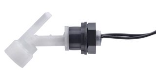 SENSATA / CYNERGY3 LLF74Y100RM Float Switch, LLF70 Series, Horizontal, External Fitting, Polypropylene, 25 VA, 1 m PVC Leads