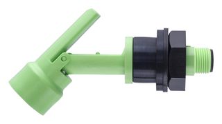 SENSATA / CYNERGY3 LLF77YNP Float Switch, LLF70 Series, Horizontal, External Fitting, PVDF, 25 VA, M12 Connector