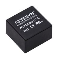ARTESYN / ADVANCED ENERGY AYA00A05-L Isolated Through Hole DC/DC Converter, ITE, DIP, 2:1, 2 W, 1 Output, 5 V