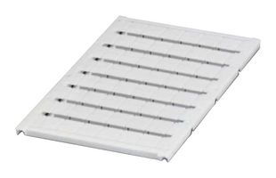 PHOENIX CONTACT 0818069 Terminal Block Marker, Marker Strip, Phoenix Contact Modular Terminal Blocks, Blank (No Legend)