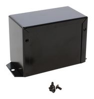 HAMMOND 1411FBFBK. Metal Enclosure, w/ Flange, Utility Box, Aluminium, 76.66 mm, 56.79 mm, 101.24 mm, IP32