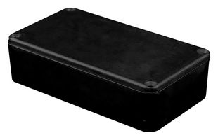 HAMMOND 1590WB3BK. Metal Enclosure, Wall Mount, Diecast Aluminium, 37.5 mm, 77 mm, 116 mm, IP65