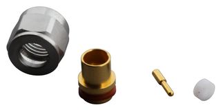 JOHNSON - CINCH CONNECTIVITY 145-0694-002 RF / Coaxial Connector, SMK Coaxial, Straight Plug, Solder, 50 ohm, RG402, Beryllium Copper