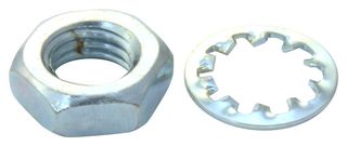 KEMET 2785 Capacitor Mounting Kit, M8 Steel Internal Toothed Washer, M8 x 1.75 Steel Nut